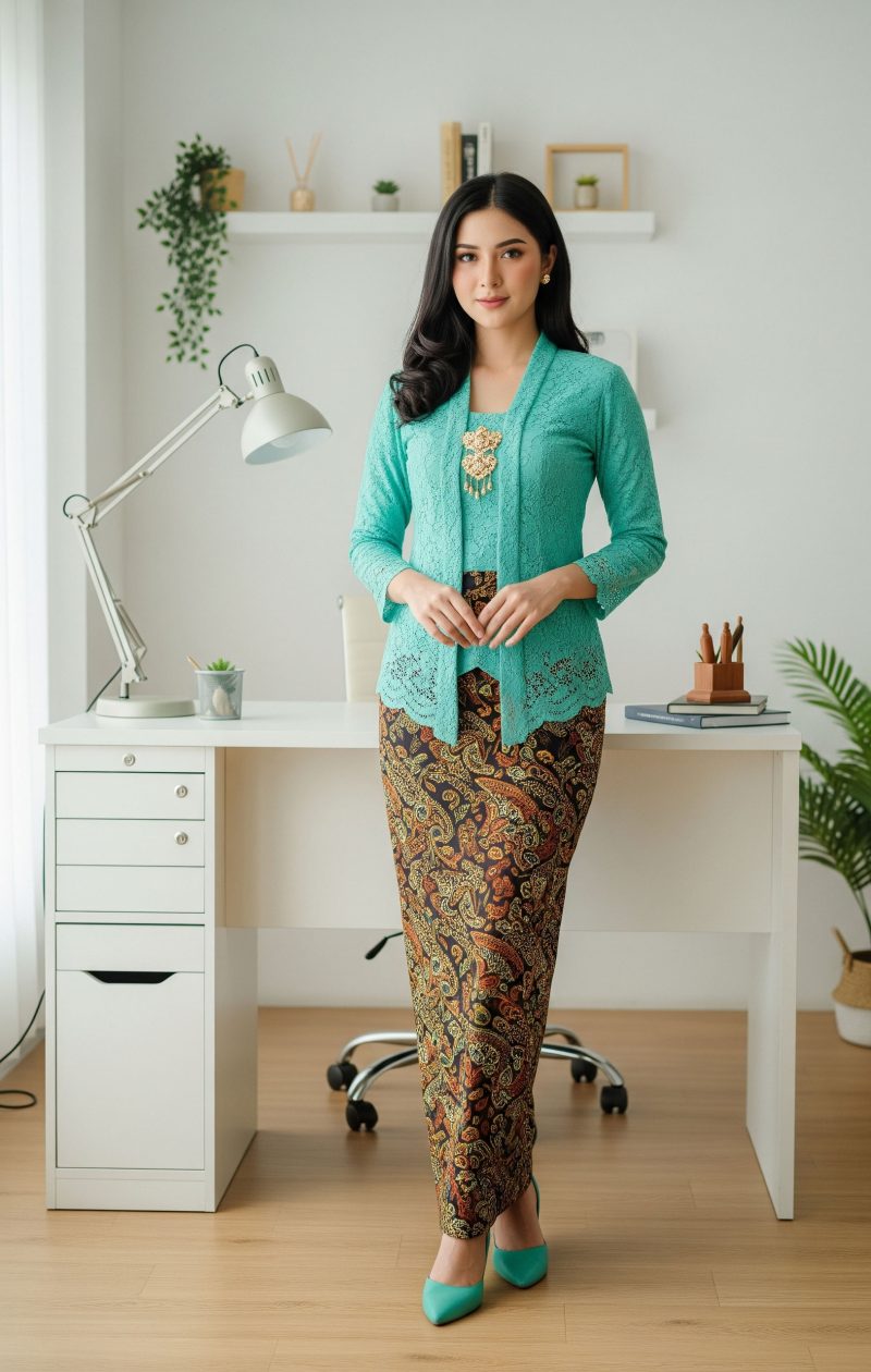 kebaya-modern-dengan-rok-lilit